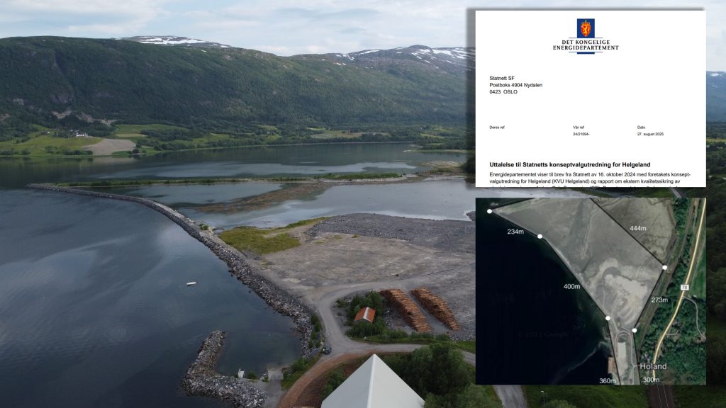 Approved Statnett’s concept study (KVU) for Helgeland