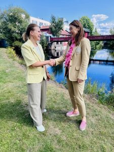 Lena Halvari and Camilla Nilsson