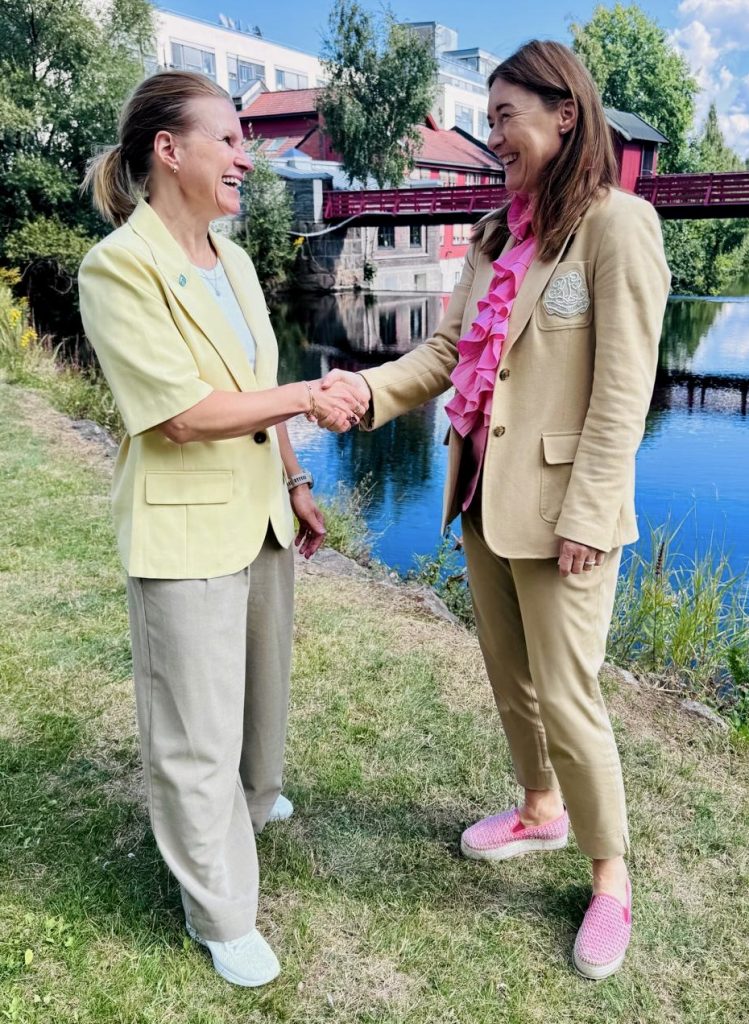 Lena Halvari and Camilla Nilsson