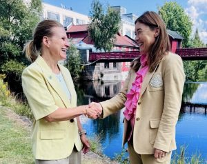 Lena Halvari and Camilla Nilsson